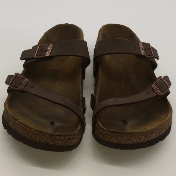 Birkenstock Shoes Birkenstock Birk Leather Sandal With Rubber